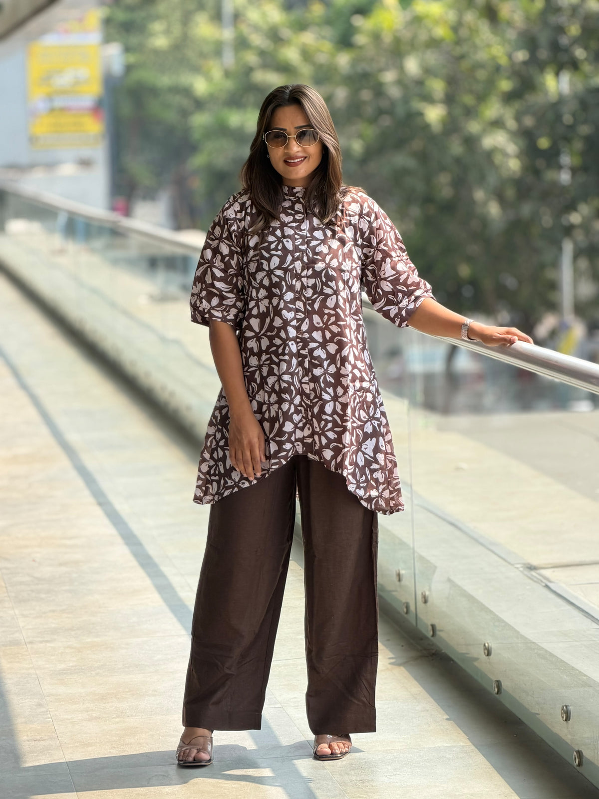 Cotton updown shirt