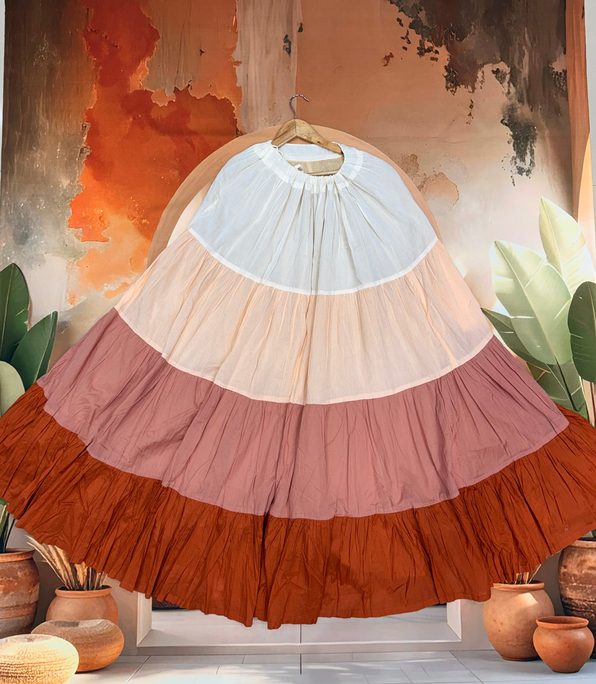 RangRaas Tiered Skirt