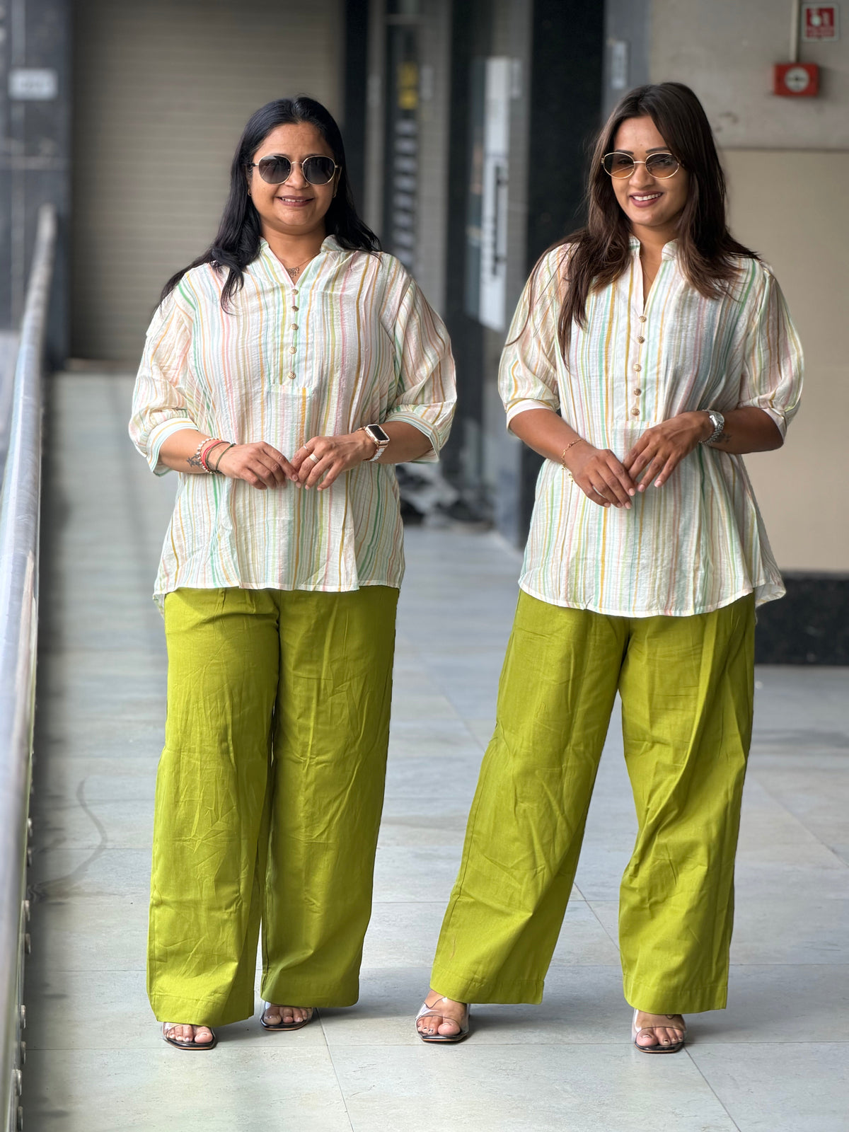 EasyMuse Women's Shirt & Pant Co-Ord Set