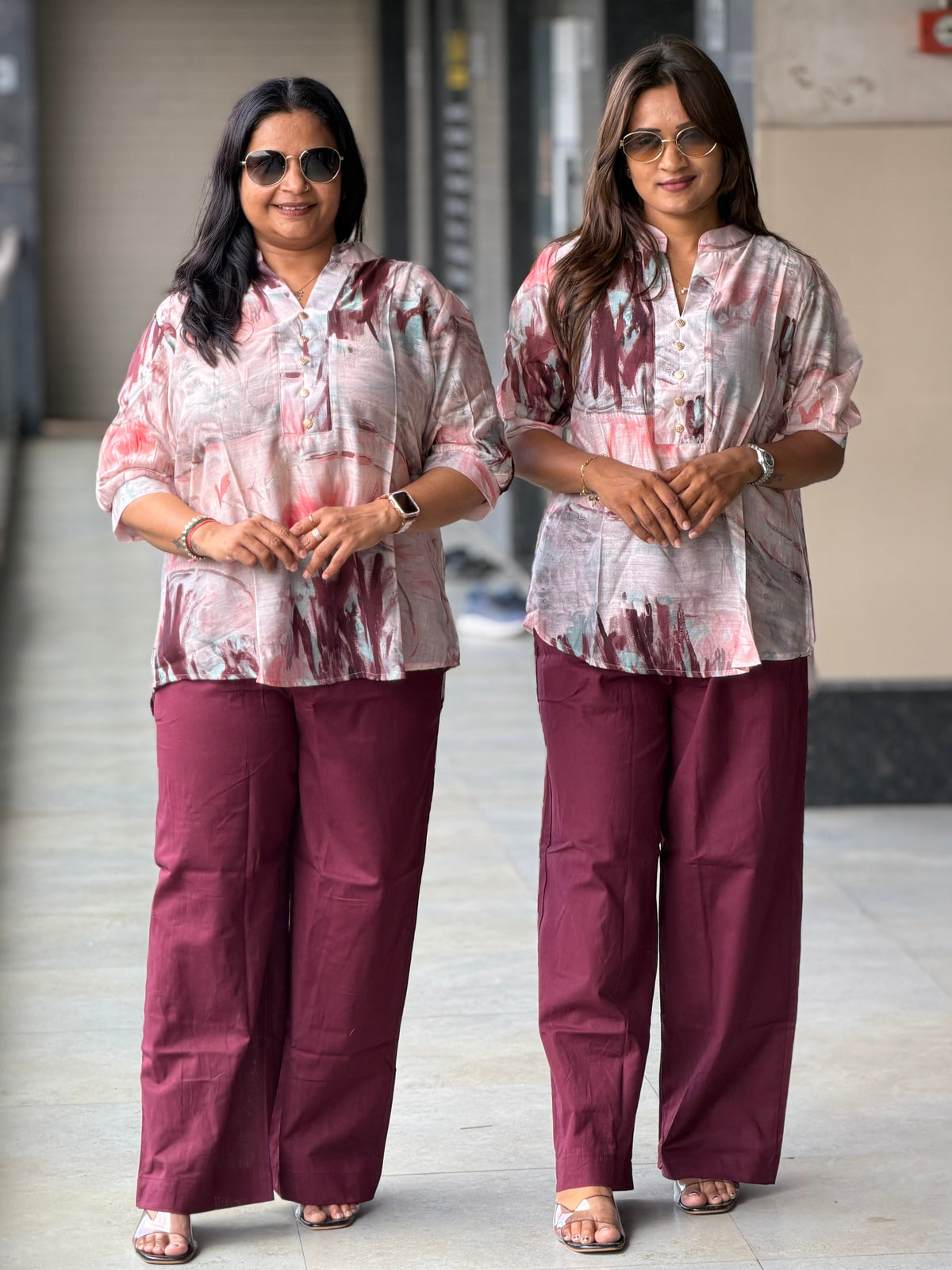 EasyMuse Women's Shirt & Pant Co-Ord Set
